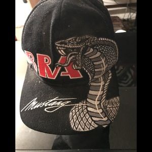 Vintage mustang ford cobra SnapBack hat car